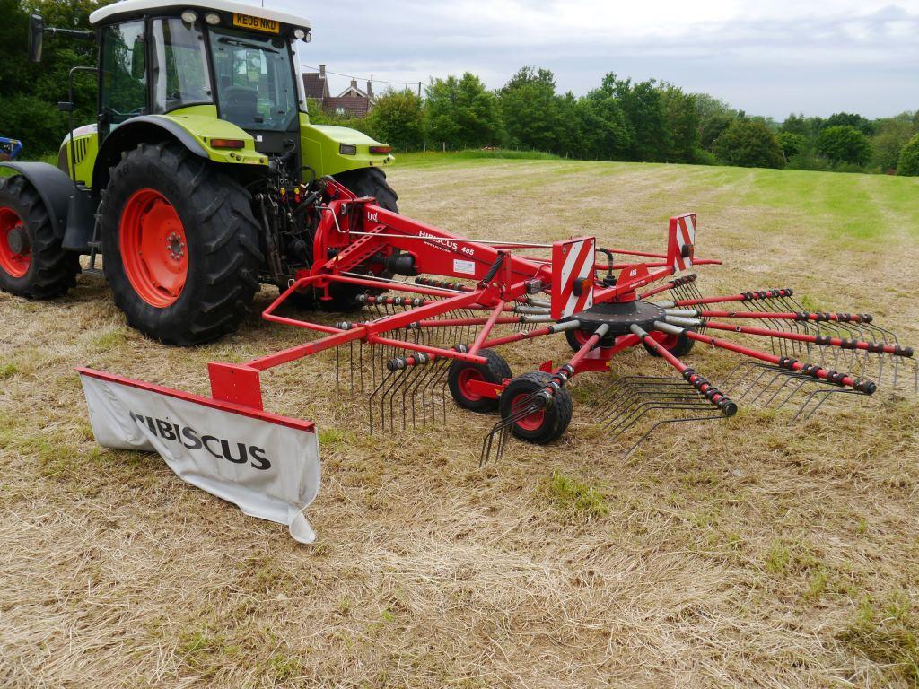 Used Lely Hibiscus 485 Hay Rake