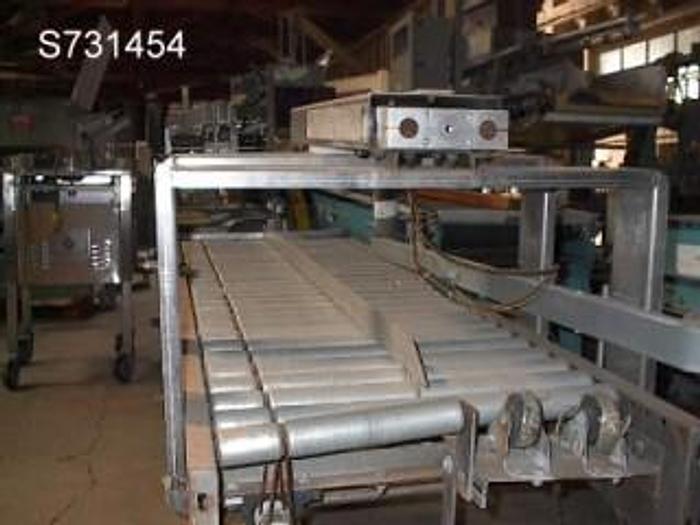 Used Conveyor, Roller, 24" x 6.5', Adjust Height #S731454