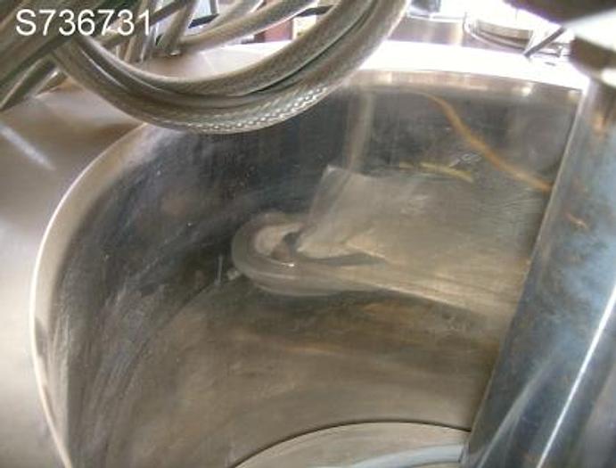 Used Mixer, Planetary, Fillworth, 7 Gallon, 316L S/st, Jkt, 2 Can Sys, #S736731