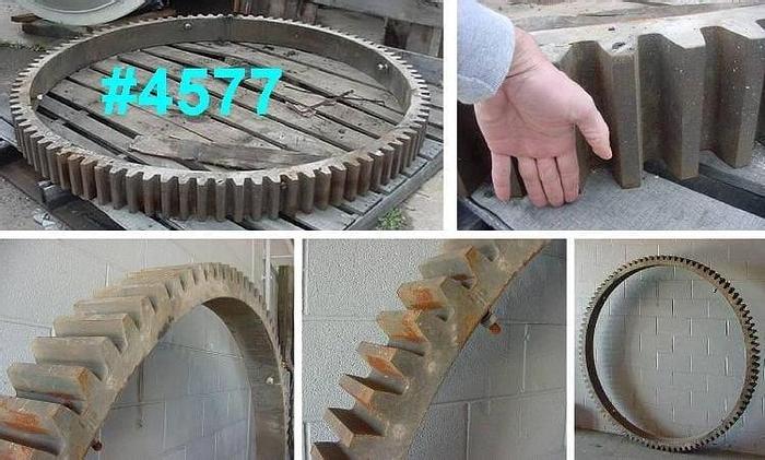 Used UNUSED BALL MILL GEAR – 96 TOOTH – 75 1/2 in. ID – #4577