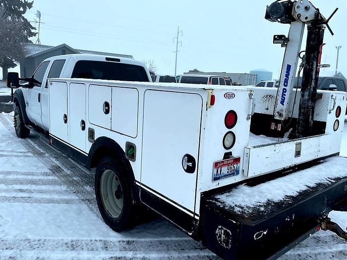 Used 2016 Ford F550 Crew Cab Service Truck ** Only 75k Miles + DEF Deleted **