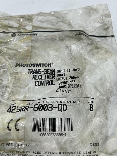 AB ALLEN BRADLEY 42SRR-6003-QD