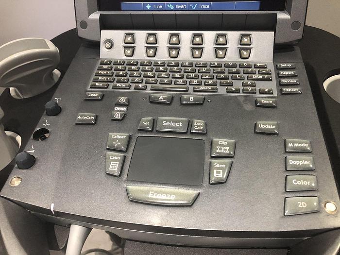 Gebraucht SonoSite M-turbo tragbare Ultraschallsystem auf Trolley mit 3xSonden