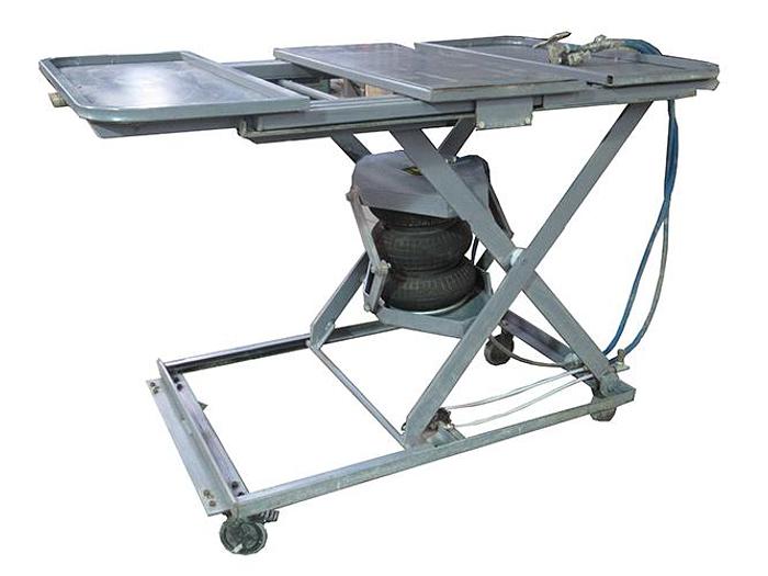 City Lifts 600lb Cap. Pneumatic Lift Table