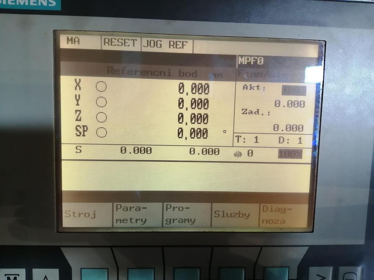 Použitý OPTIMUM F 100 CNC