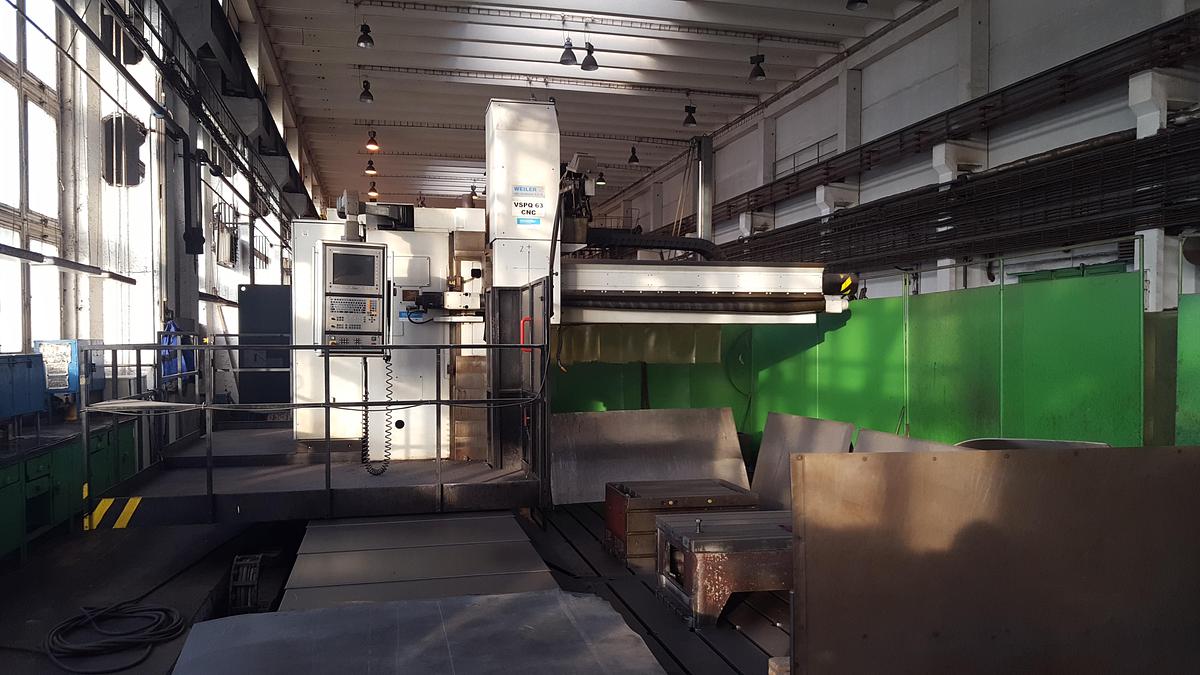 Gebraucht WEILER VSPQ 63 CNC