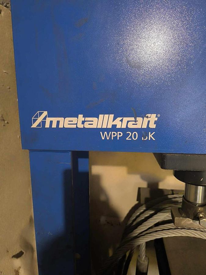 Použitý Metalkraft WPP 220 BK