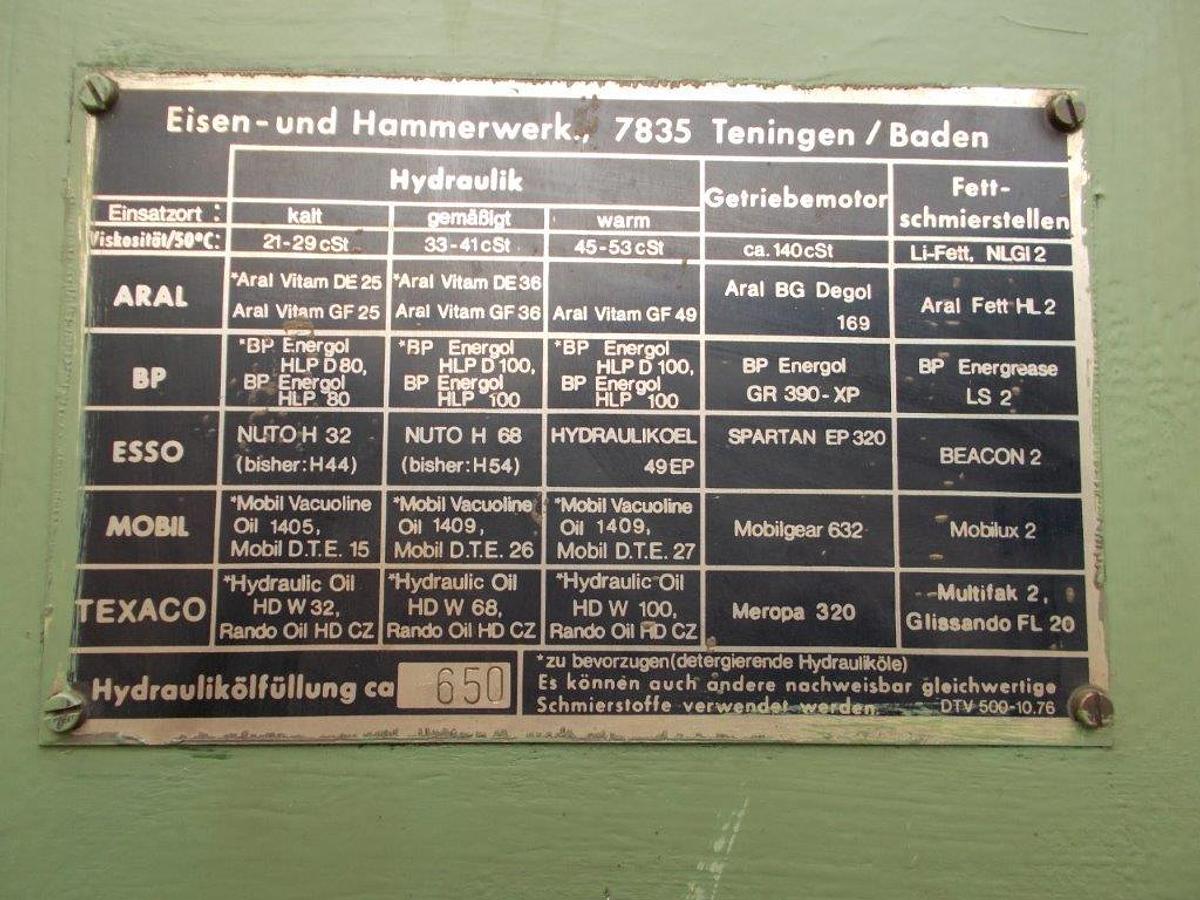 Gebraucht Eisen und Hammerwerk TSS 16-31