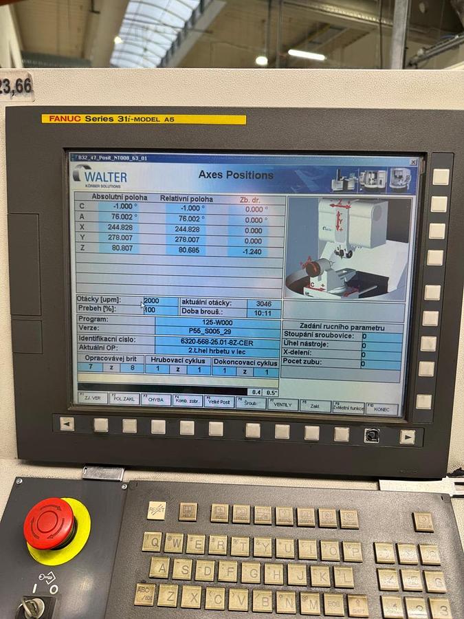 Used WALTER HELITRONIC POWER-F