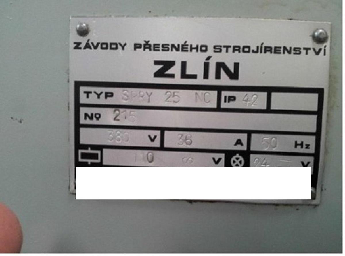 Used ZPS Zlín SPRY25 NC