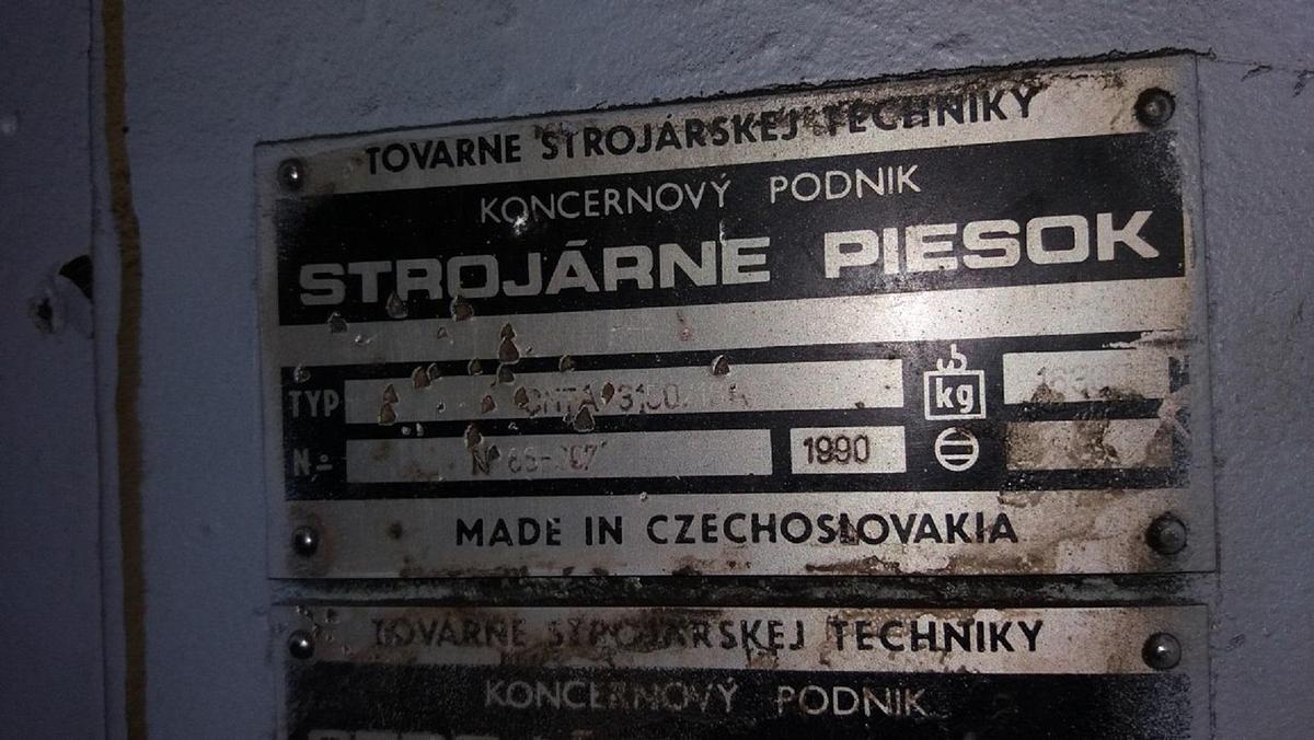 Použitý PIESOK 3150/16
