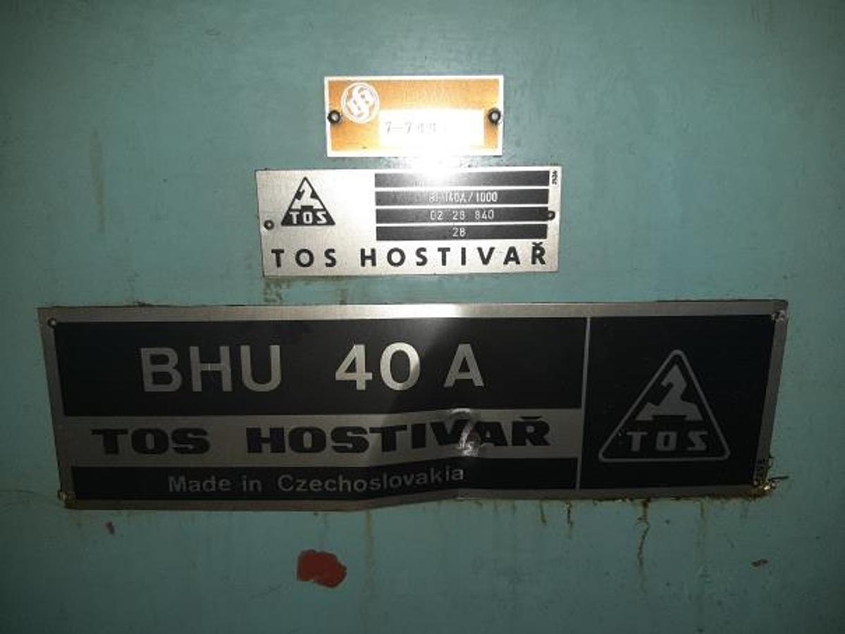 Used TOS BHU 40 A /1000