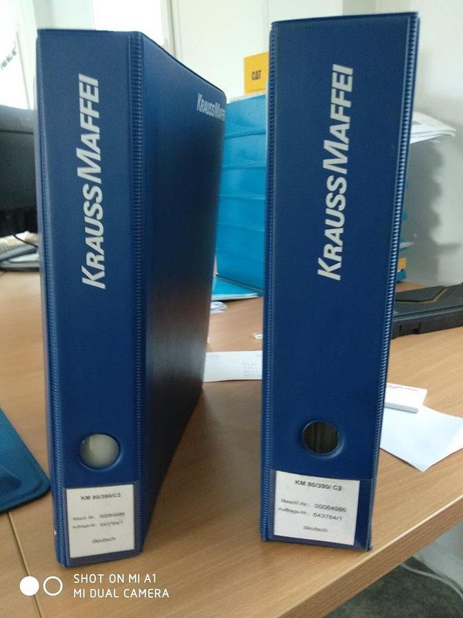 Used Krauss Maffei KM 80 - 390 C2