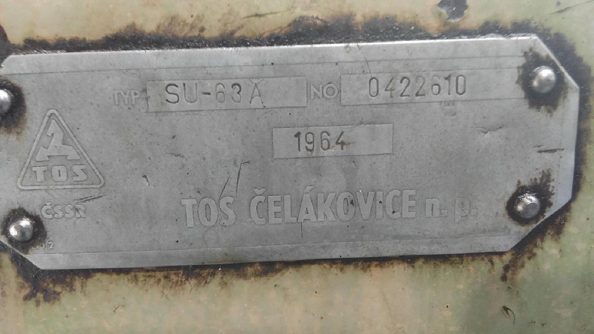 Použitý TOS SU-63A /2000