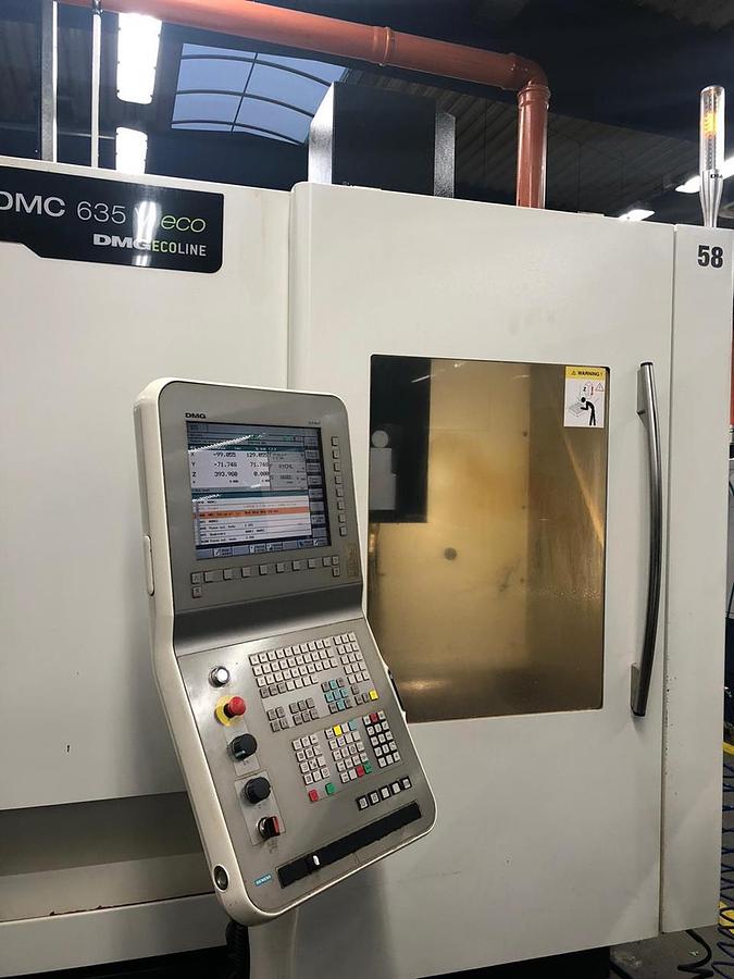Used DMG MORI DMC 635