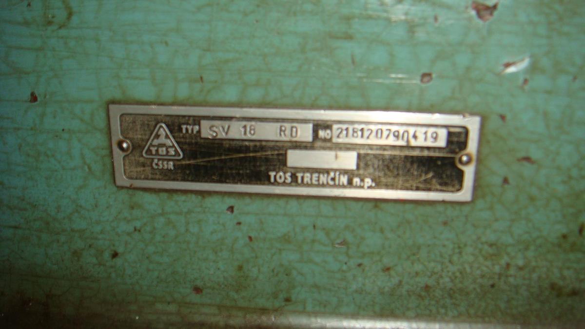 Gebraucht TOS SV 18 RD/1250