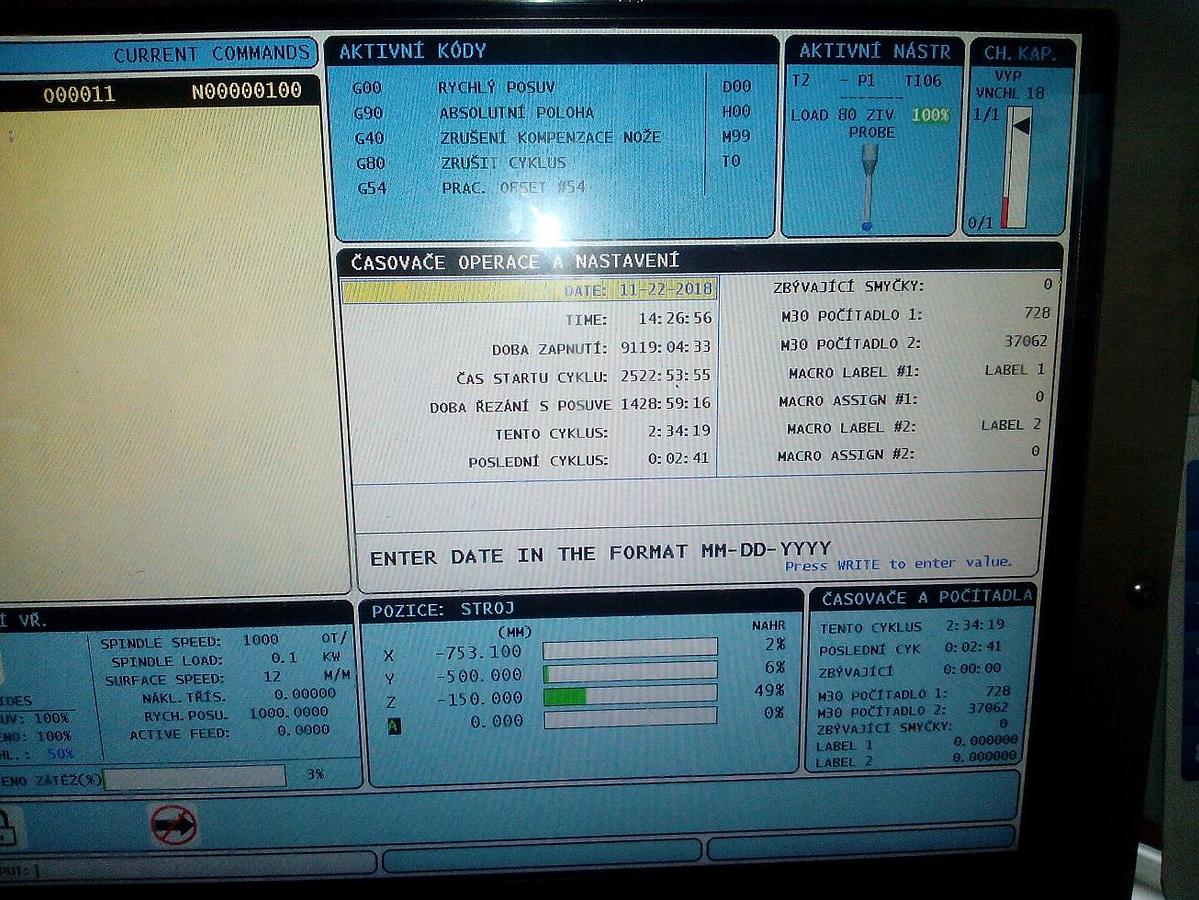 Used HAAS VF-4SS