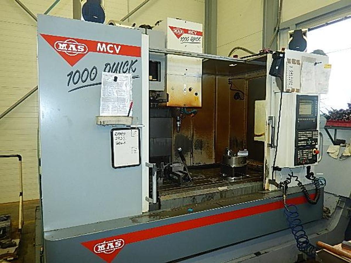 Used MAS MCV 1000QUICK