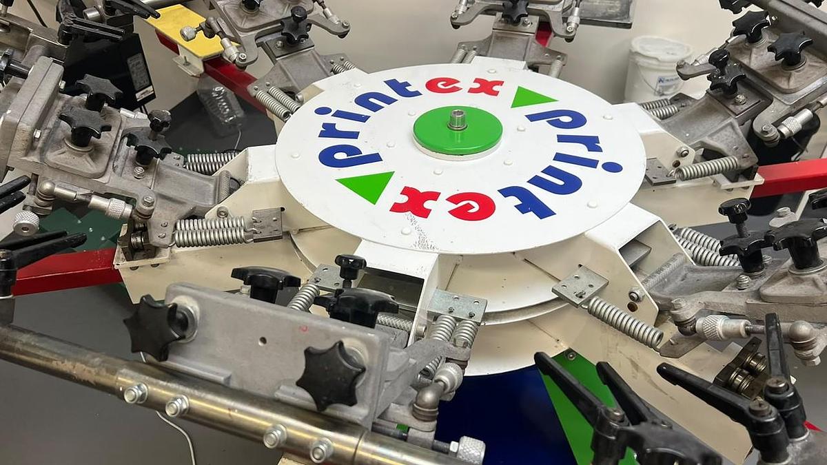 Used Aerotherm Screen printing carousel