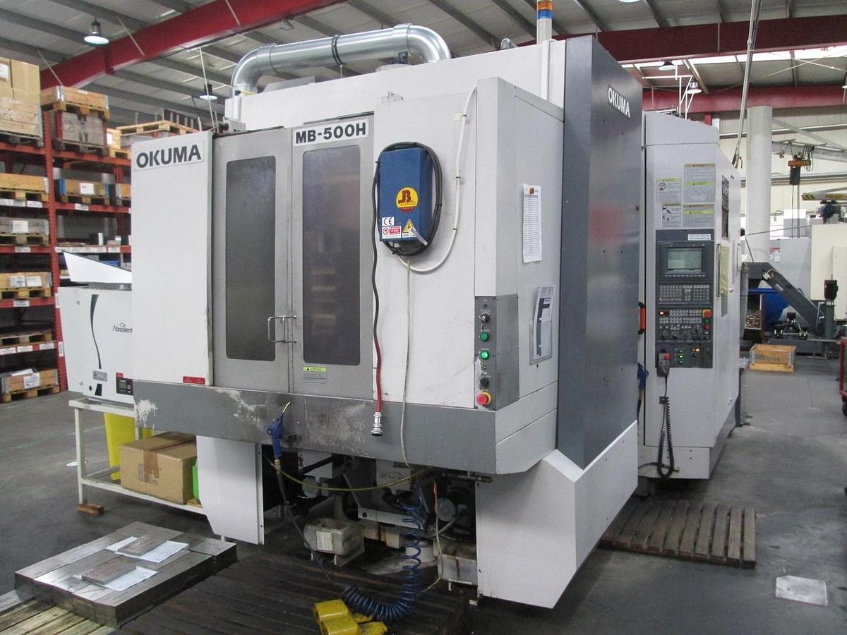 Used OKUMA MB-500H