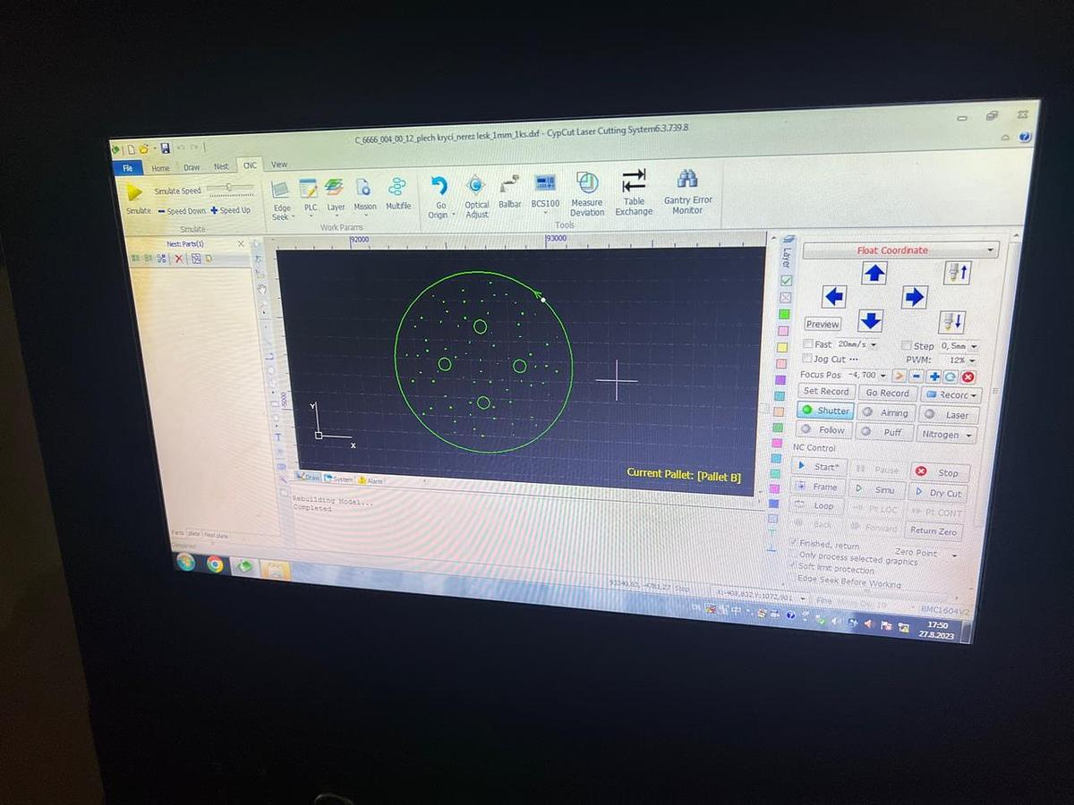 Used JNLINK Laser Cutting