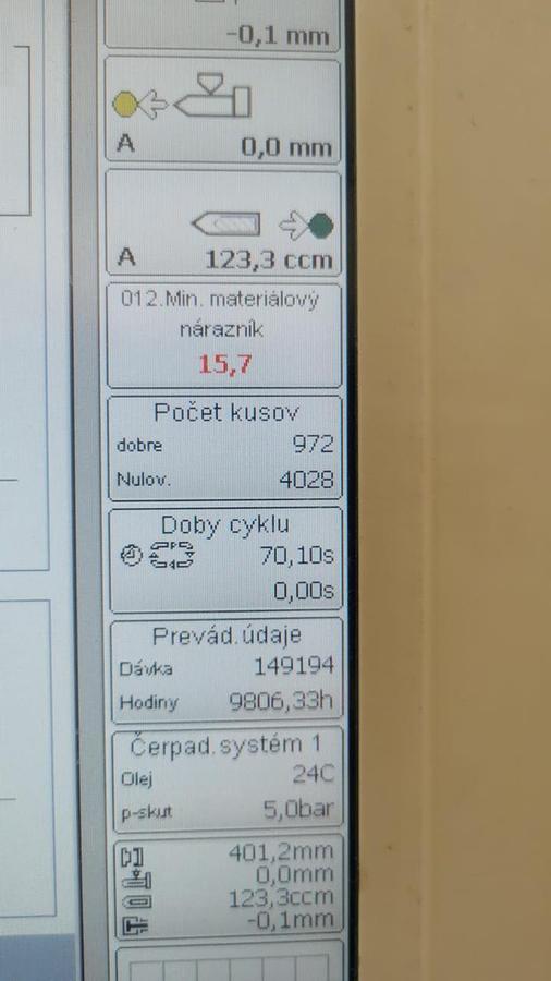 Použitý Battenfeld 160.750 Unilog B6P