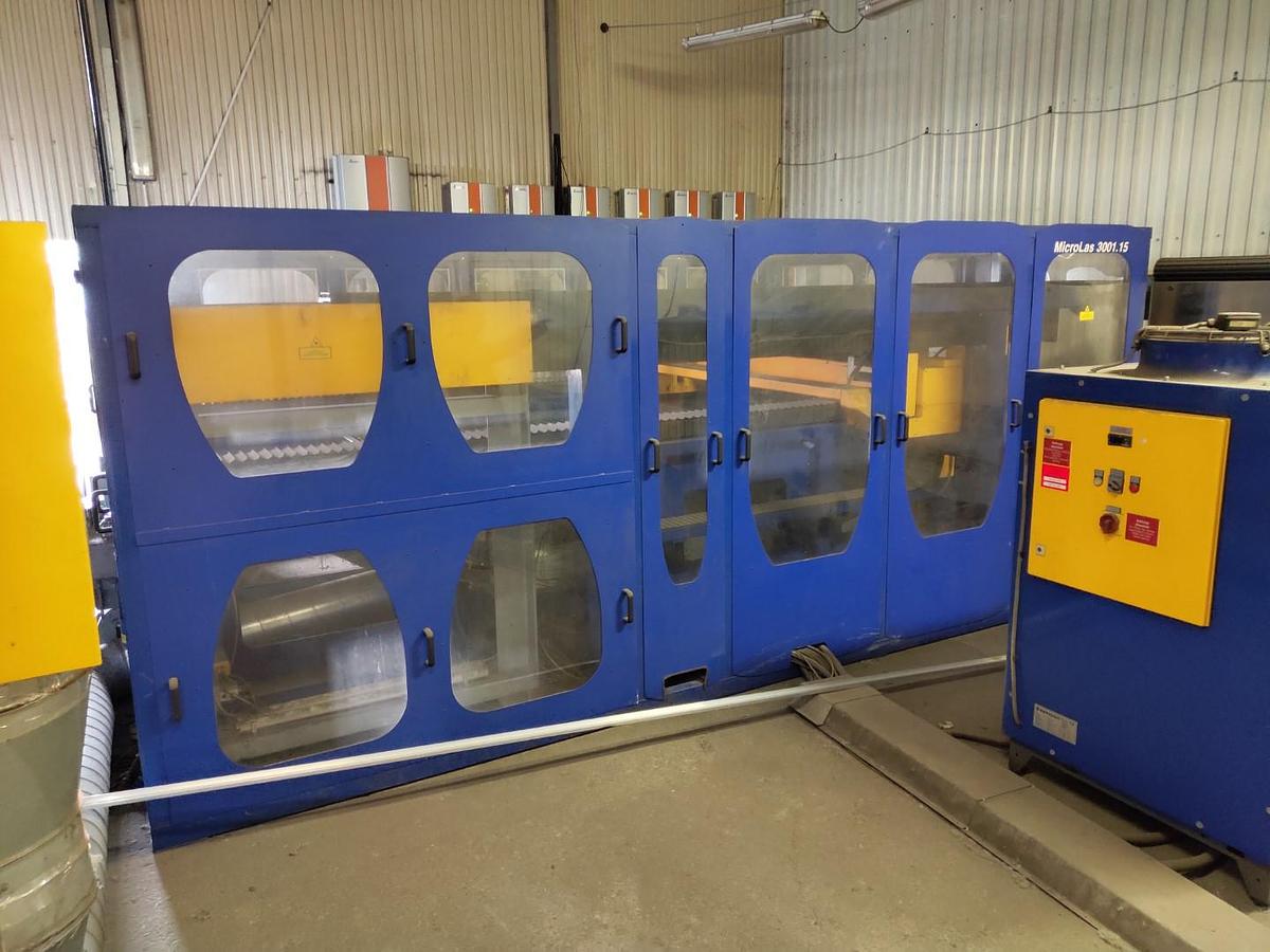 Used MICROSTEP MicroLas 3001.15