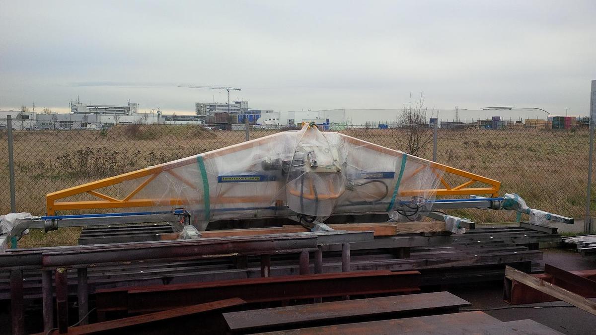 Used Vakuum Technik VM 500/6(10)-90°/HYD