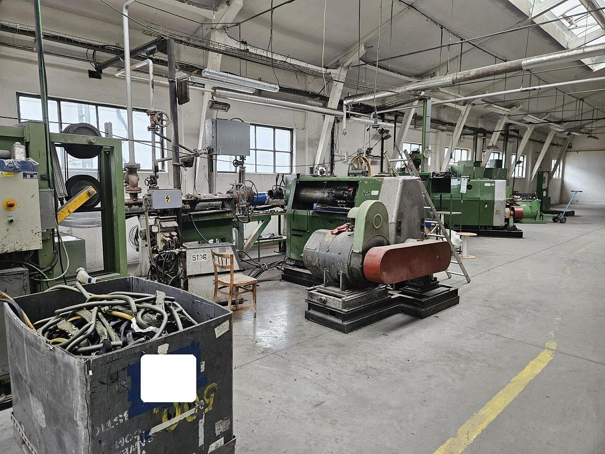 Used Line for the production of flexible conductors