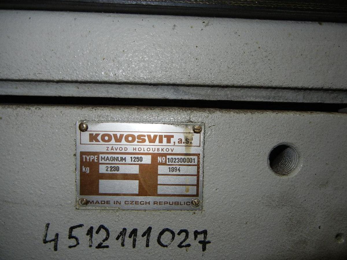 Used KOVOSVIT MAGNUM 1250