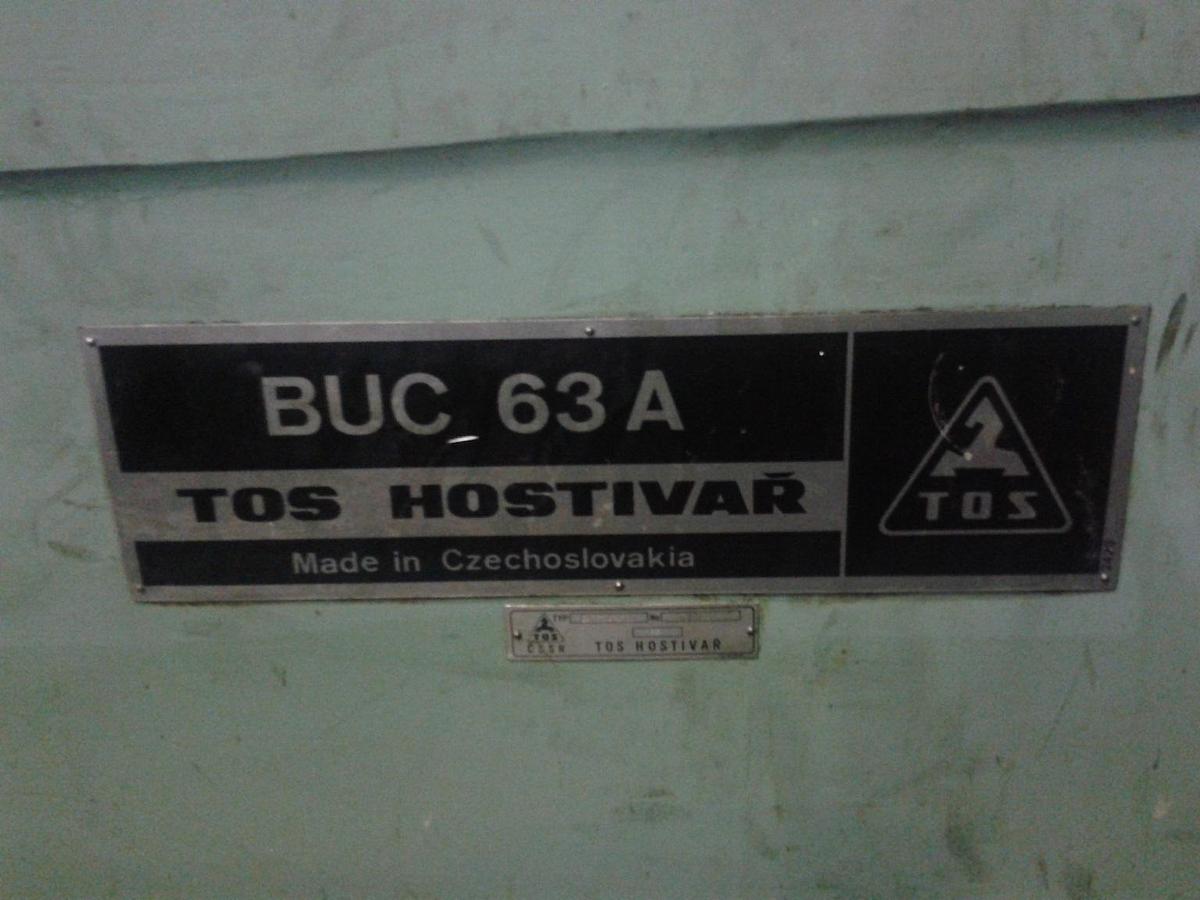 Použitý TOS BUC 63A/4000