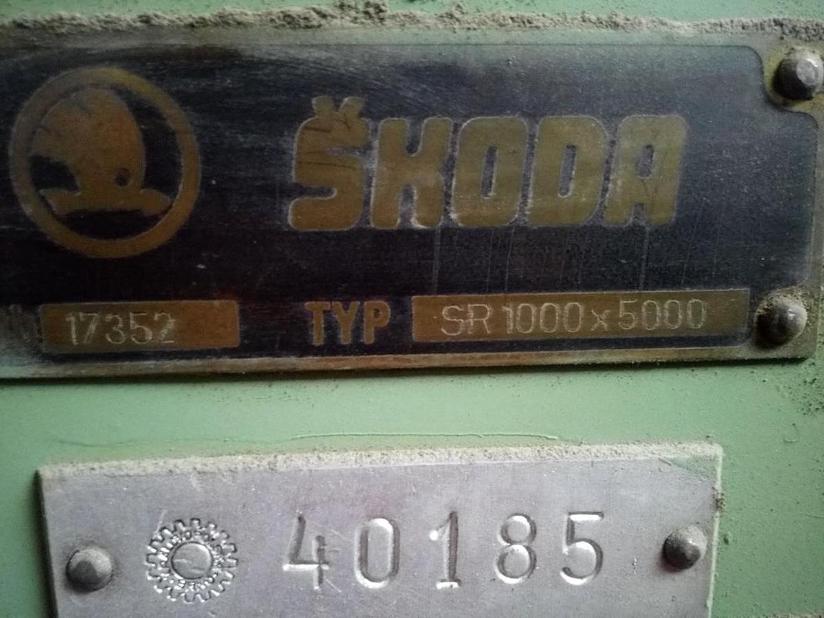 Centre Lathe SKODA SR 1000 X 5000