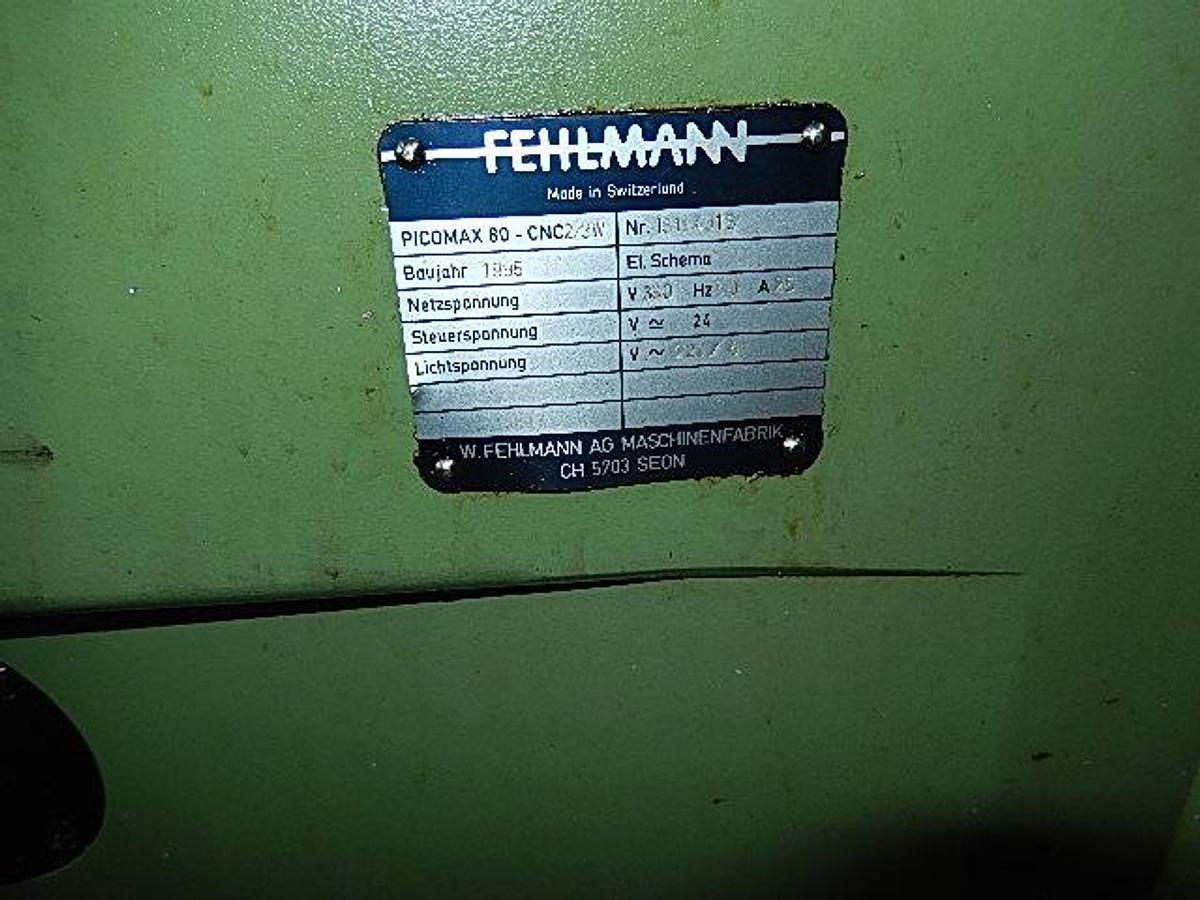 Gebraucht FEHLMANN PICOMAX 80 CNC2/3W