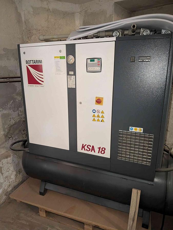 Šroubový kompresor Bottarini KSA 18