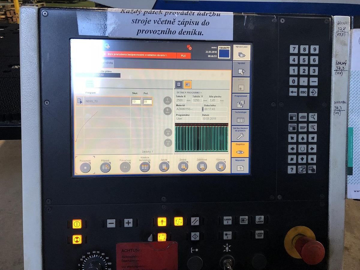 Used TRUMPF TruMatic 1000 R