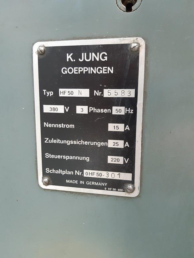 Used JUNG HF 50 N