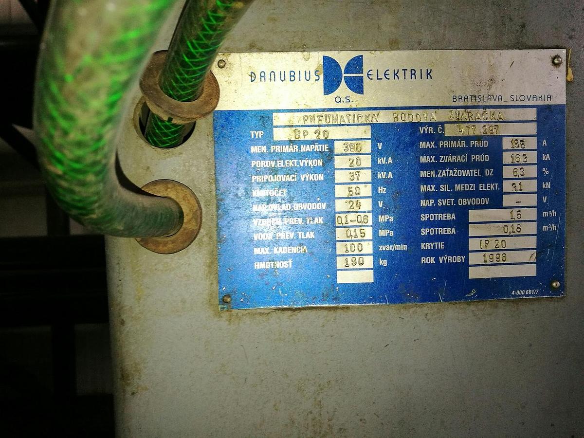 Used DANUBIUS BP 20