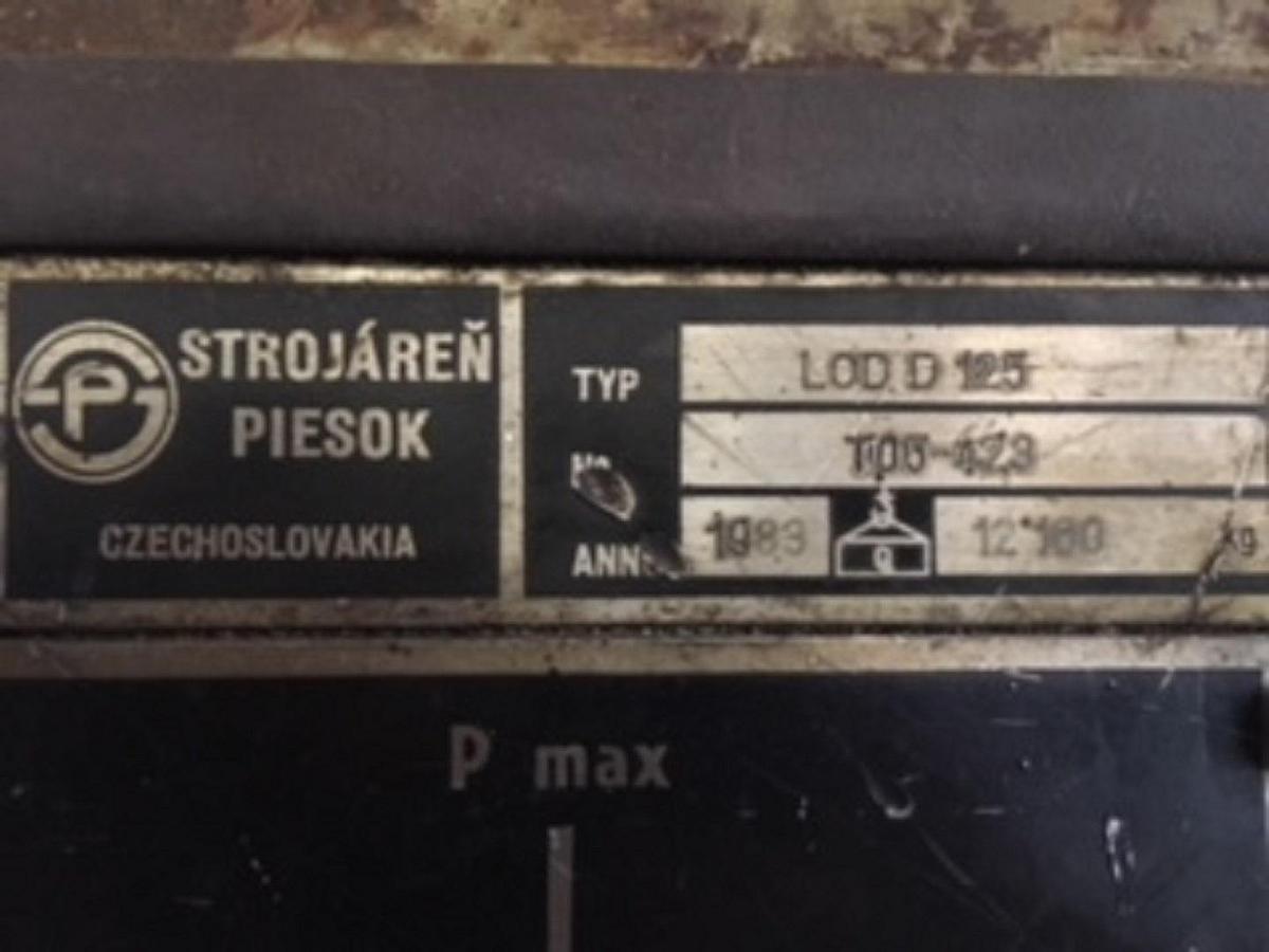 Used Piesok LOD D 125