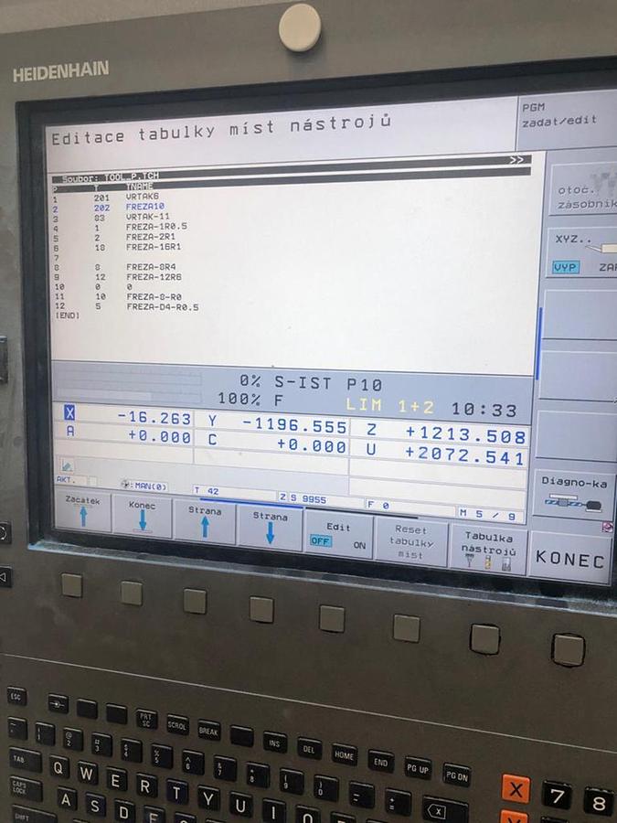 Used SAHOS POWER FC 3500 CNC