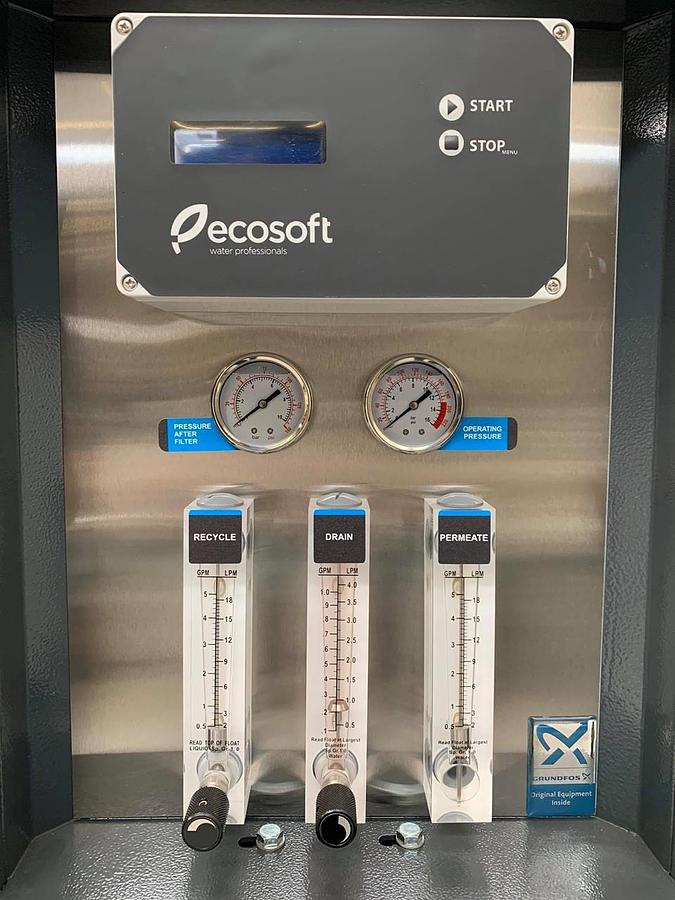 Used Ecosoft Demi Water Device