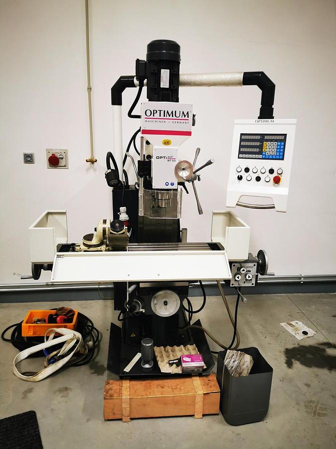 Used OPTIMUM OPTI MILL MT 50