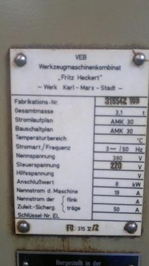 Gebraucht WMW FU 315 V/2