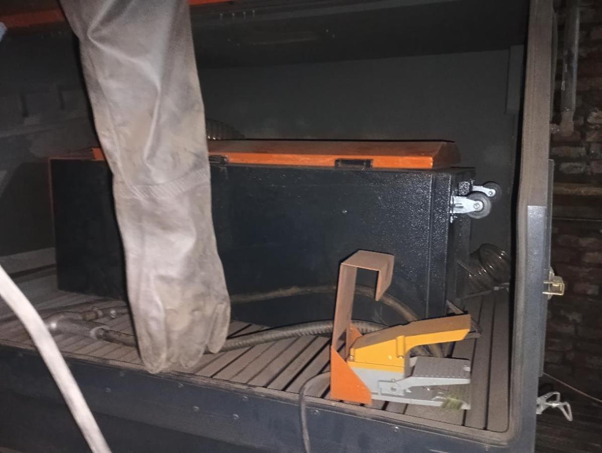 Used eVirgo Sand blasting equipment