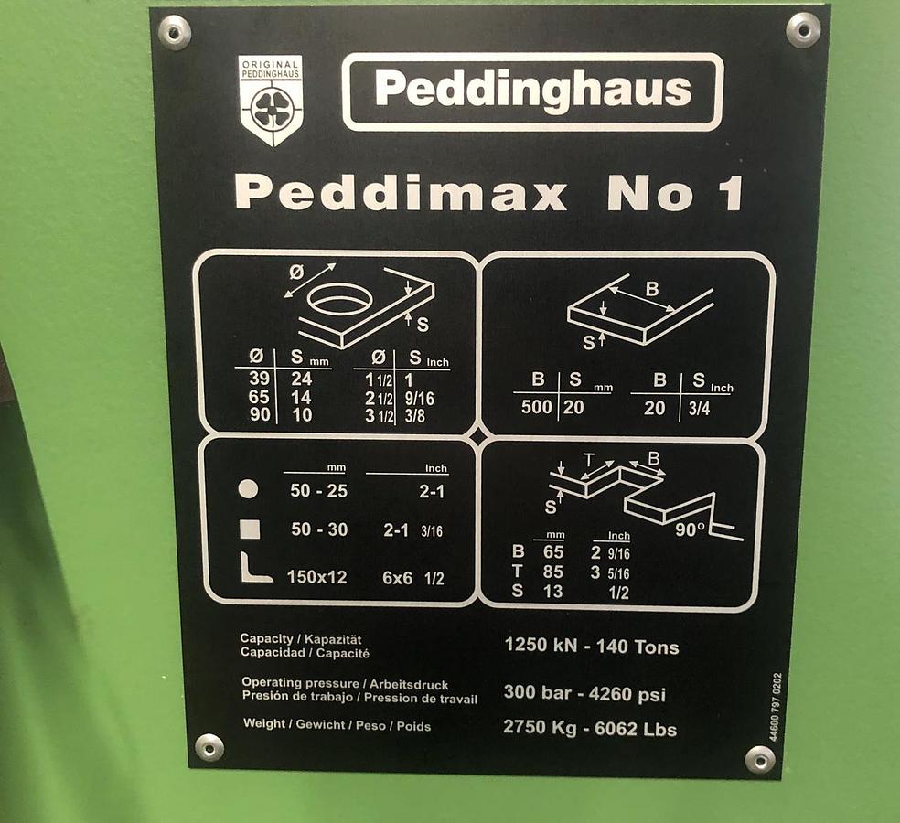 Gebraucht Peddinghaus Peddimax No 1