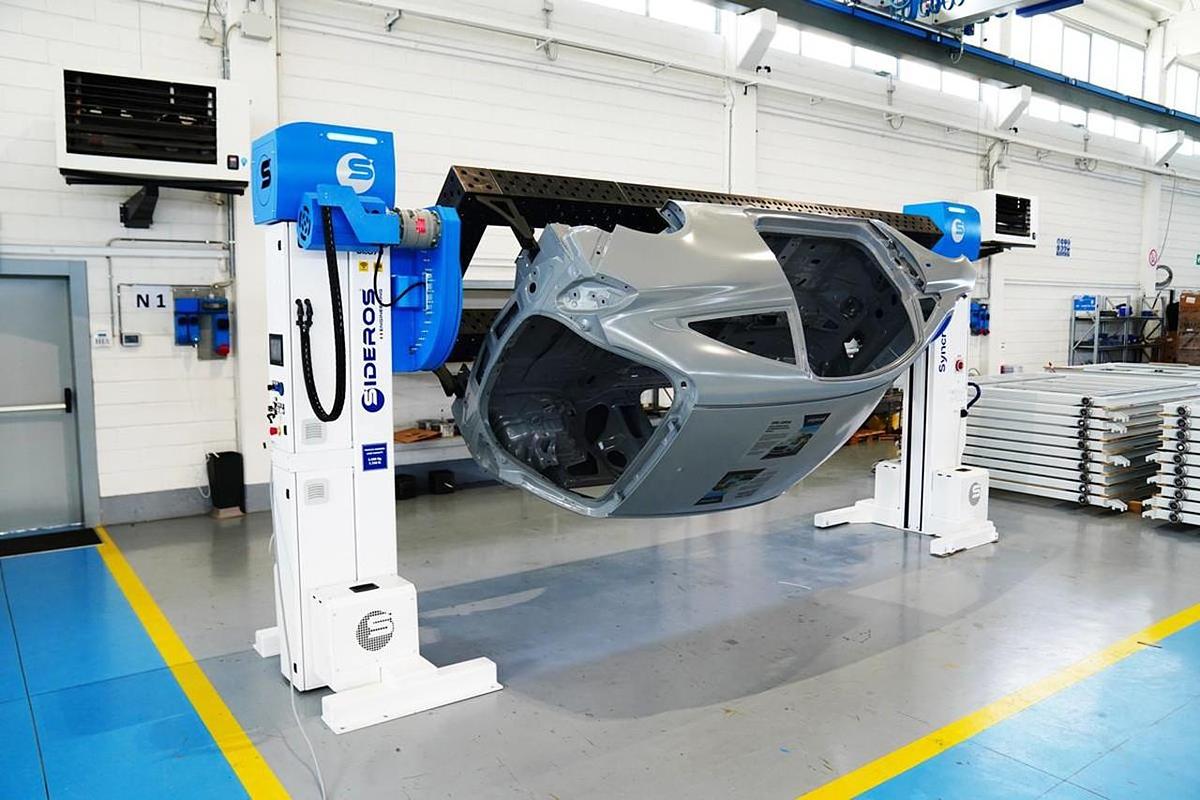Dvousloupový polohovač SIDEROS SYNCROLIFT SLC 25