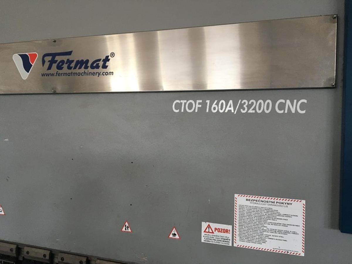 Used FERMAT CTOF 160A/3200 CNC