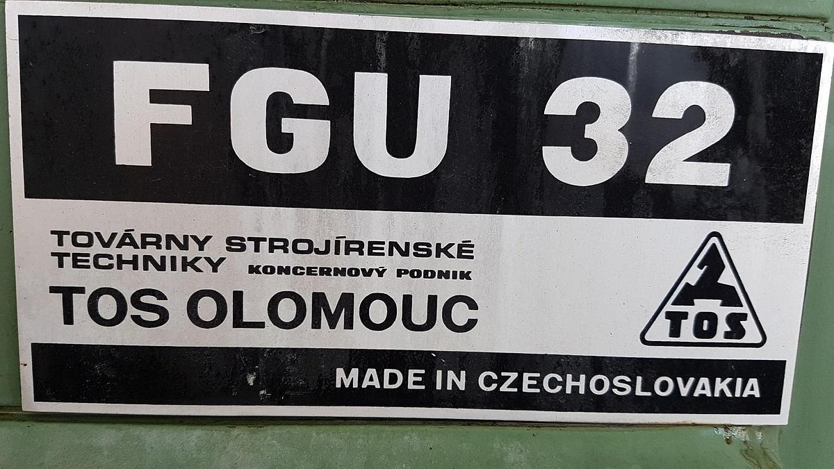 Použitý TOS FGU 32