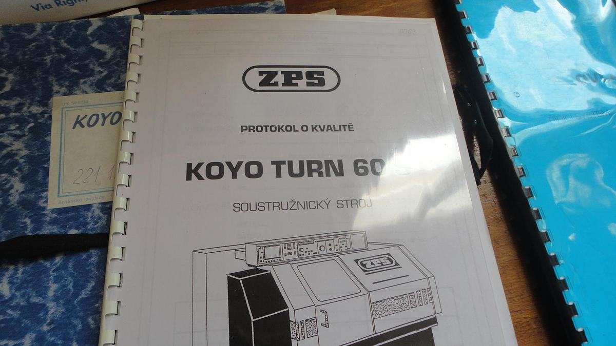 Used ZPS KOYO TURN 60/TS