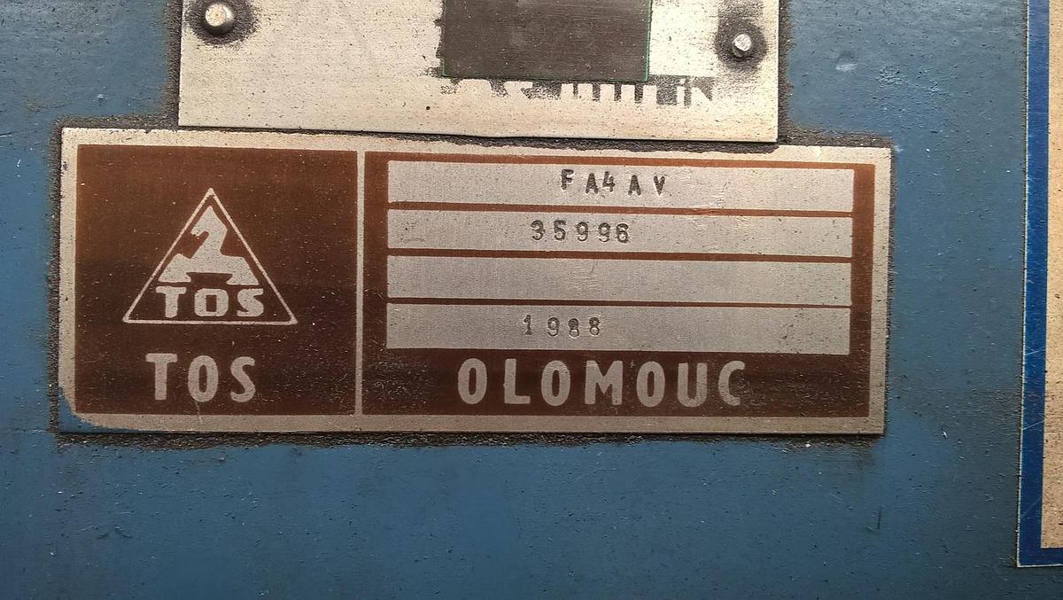 Used TOS FA 4AV