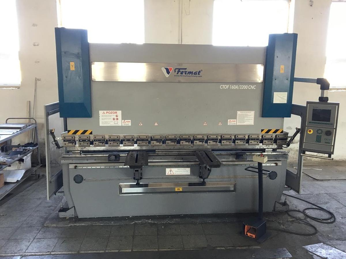 Used FERMAT CTOF 160A/3200 CNC